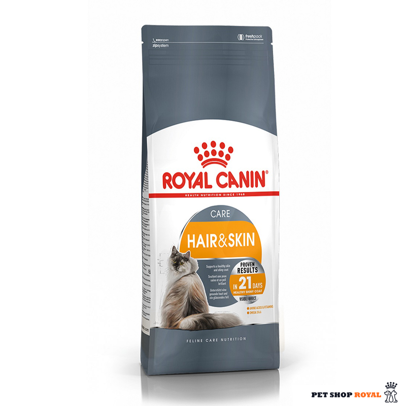 غذای گربه هیر&اسکین  رویال کنین 4 کیلویی | Royal Canin Hair&Skin Cat
